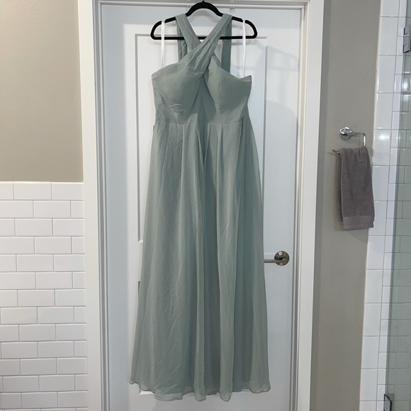 Brand New Azazie Bridesmaid Dress in Agave - Picture 3 of 6
